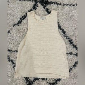 Madewell sweater tank